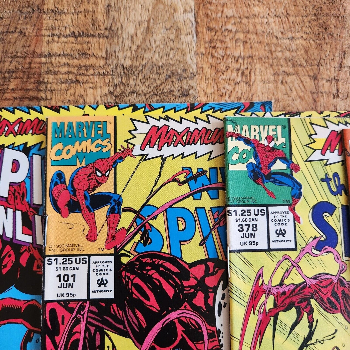 Spider-Man Maximum Carnage Story Arc Complete Marvel Comic Book Lot of 14 VF/NM