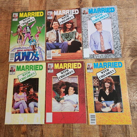 Married with Children #1 2 4 5 6 7 NOW Comics Lot VF/NM 9.0 Al Bundy Sitcom