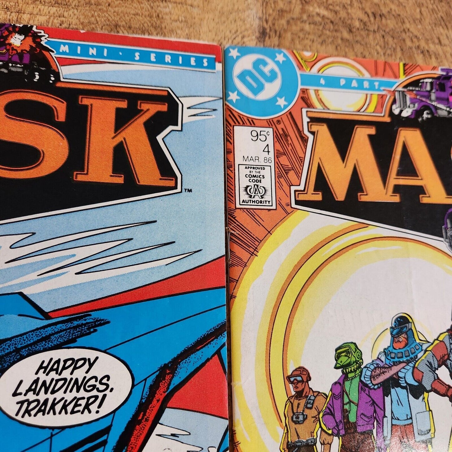 Mask Mini Series #1-4, Mask (1987 2nd series) #2-6 DC Comics Lot VF 8.0