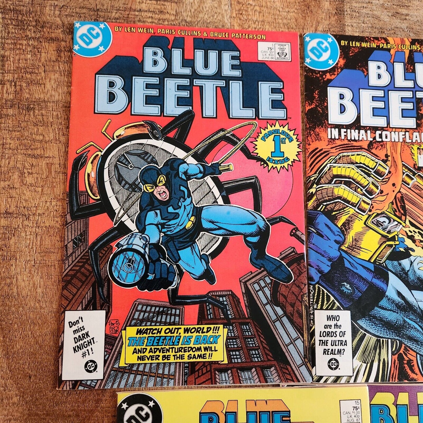 Blue Beetle #1 2 8-10 13 15 17 18 22 23 24 DC Comics Lot 1986-1988 VF/NM 9.0