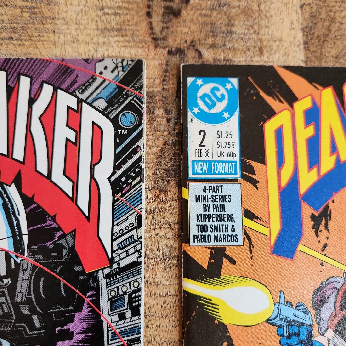 Peacemaker #1 2 3 4 DC Comics Lot 1988 VF+ 8.5 Wages of Tzin Peace of War