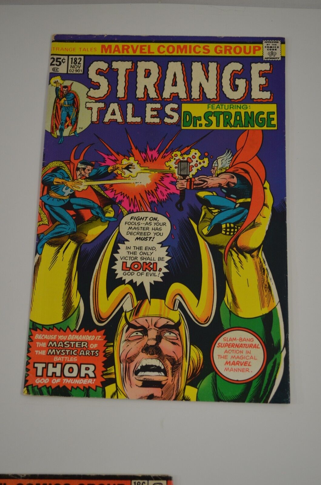 Strange Tales #144 175 182 186 (x2) (Marvel, 1966, 74-76) Lot of 5 Comic Books