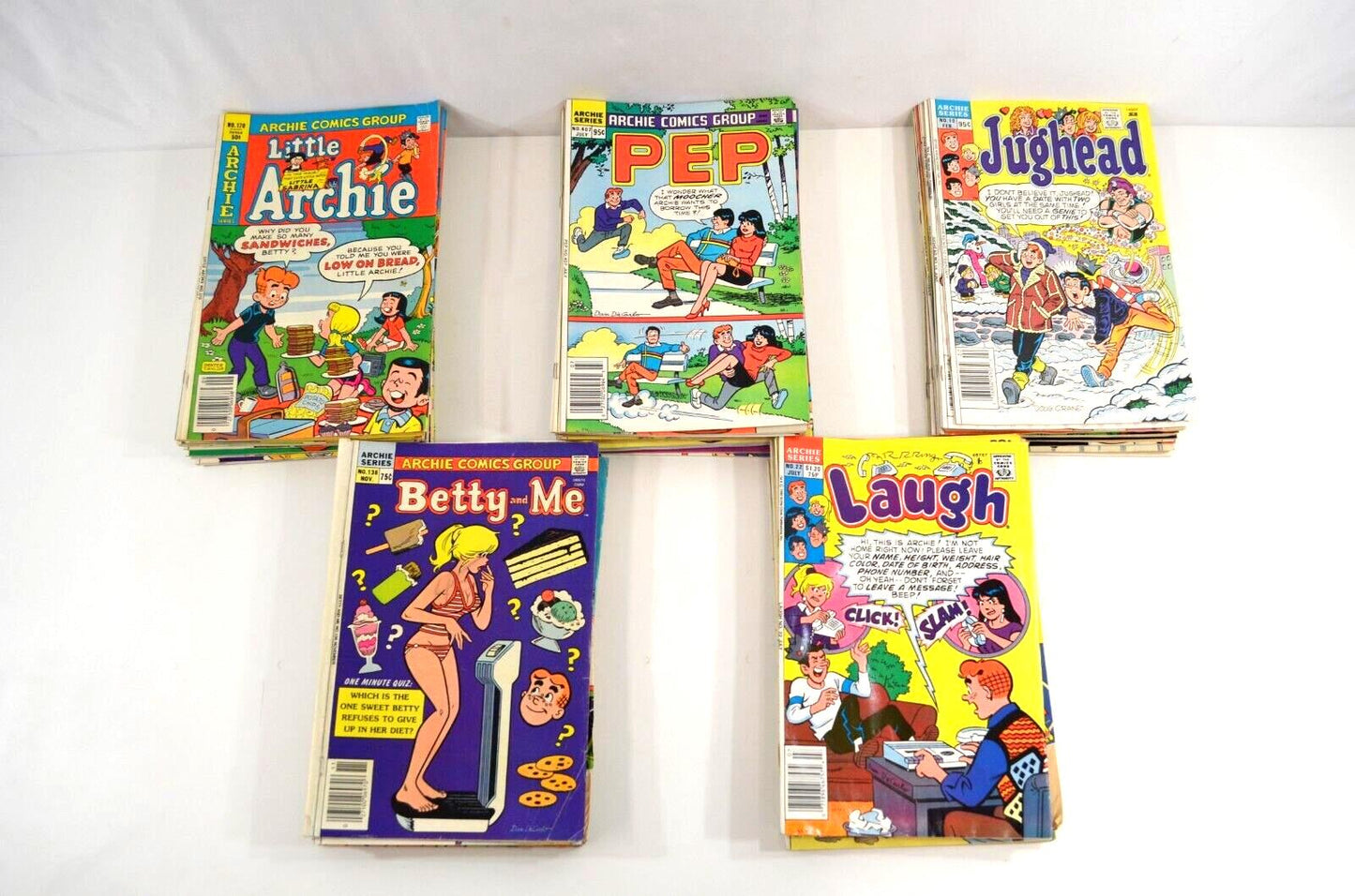 Various Archie Comic Books 40 Cent to 1.20 Lot of 86 Comic Books Good to VF