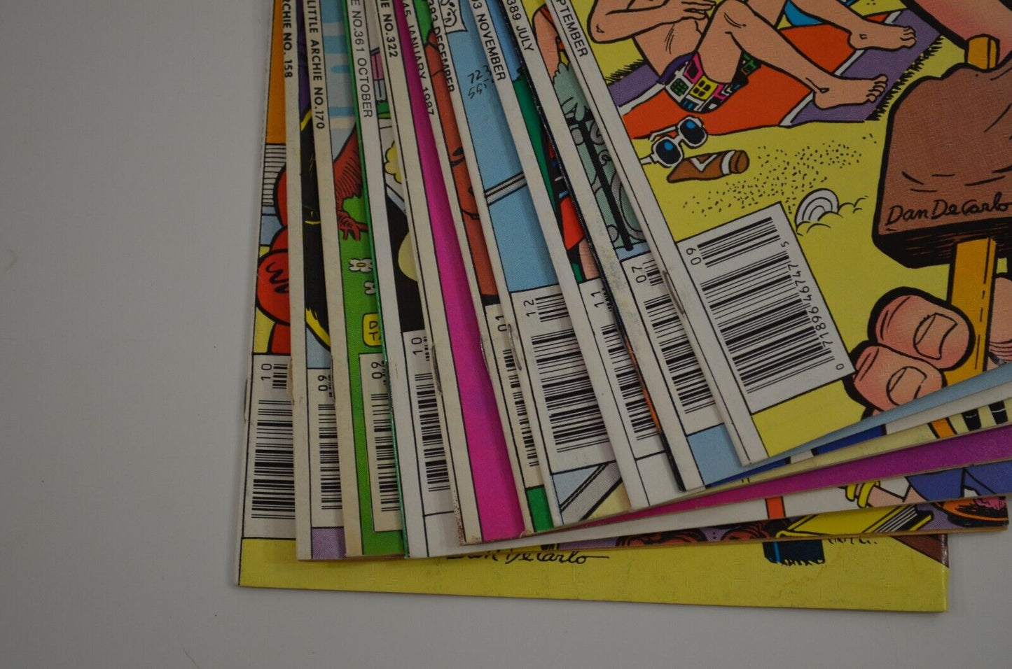 Various Archie Comic Books 40 Cent to 1.20 Lot of 86 Comic Books Good to VF