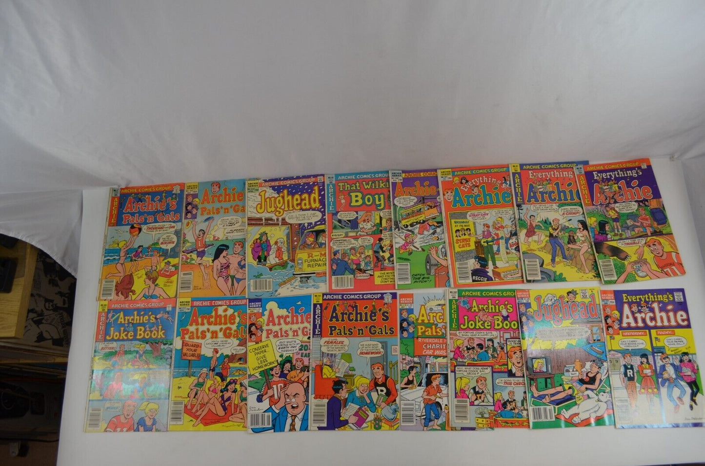 Various Archie Comic Books 40 Cent to 1.20 Lot of 86 Comic Books Good to VF