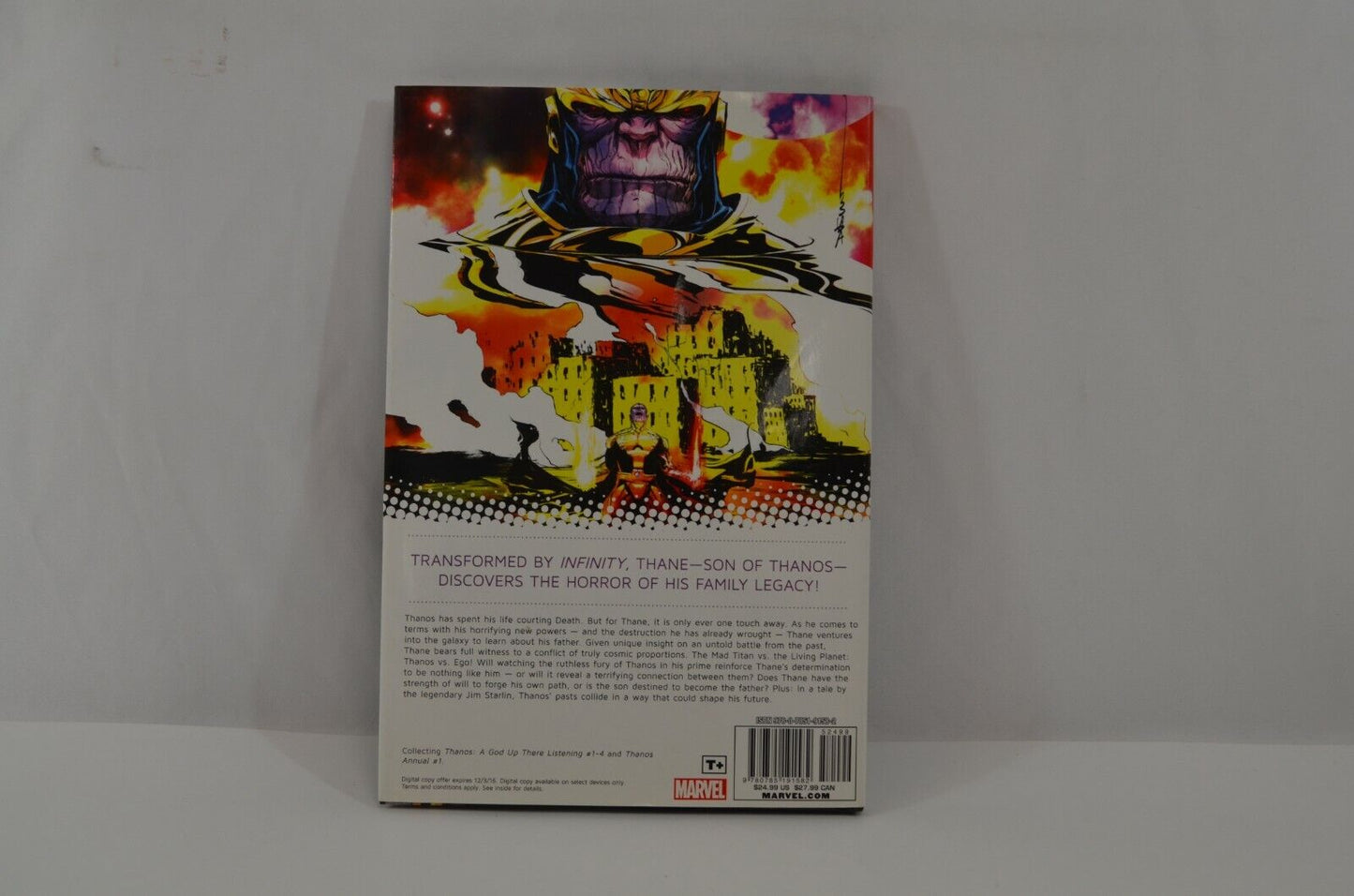 Thanos: A God up There Listening (2014, Hardcover) Book Marvel Comics HC