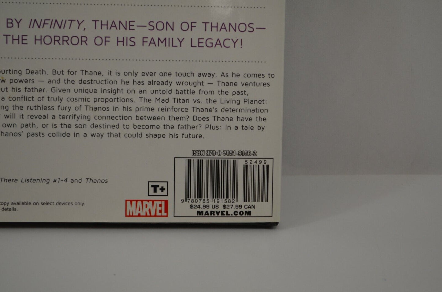 Thanos: A God up There Listening (2014, Hardcover) Book Marvel Comics HC