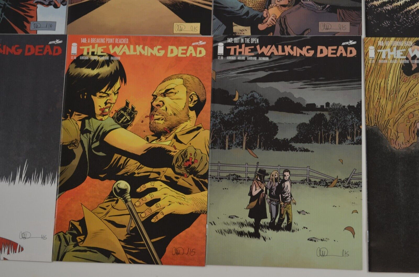 Walking Dead #140-149 (Image, 2015) Lot of 10 Comic Books Average NM- 9.2