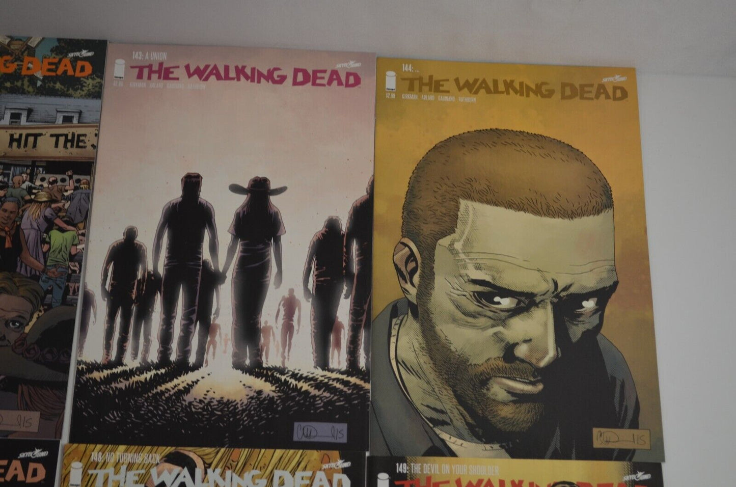 Walking Dead #140-149 (Image, 2015) Lot of 10 Comic Books Average NM- 9.2