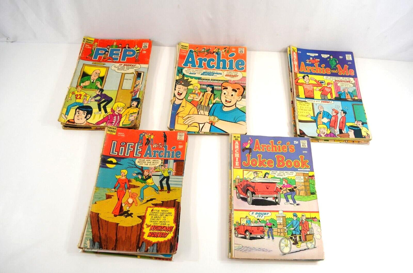Archie Pep Betty & Veronica Jughead Little Archie Silver Age Comics Lot of 42 VG