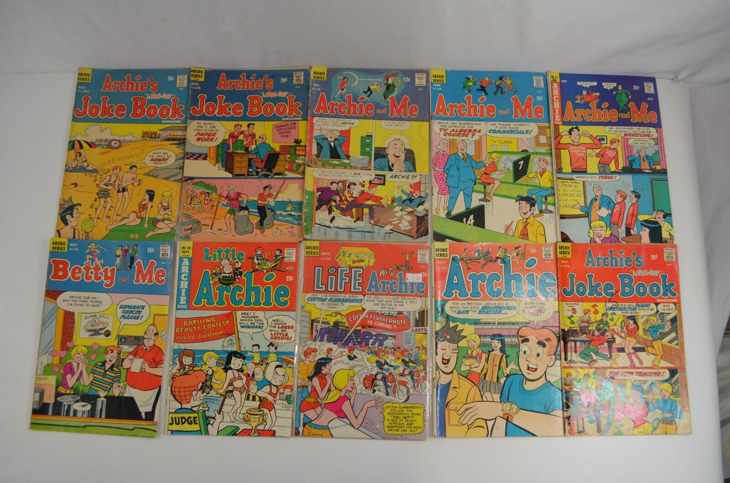 Archie Pep Betty & Veronica Jughead Little Archie Silver Age Comics Lot of 42 VG