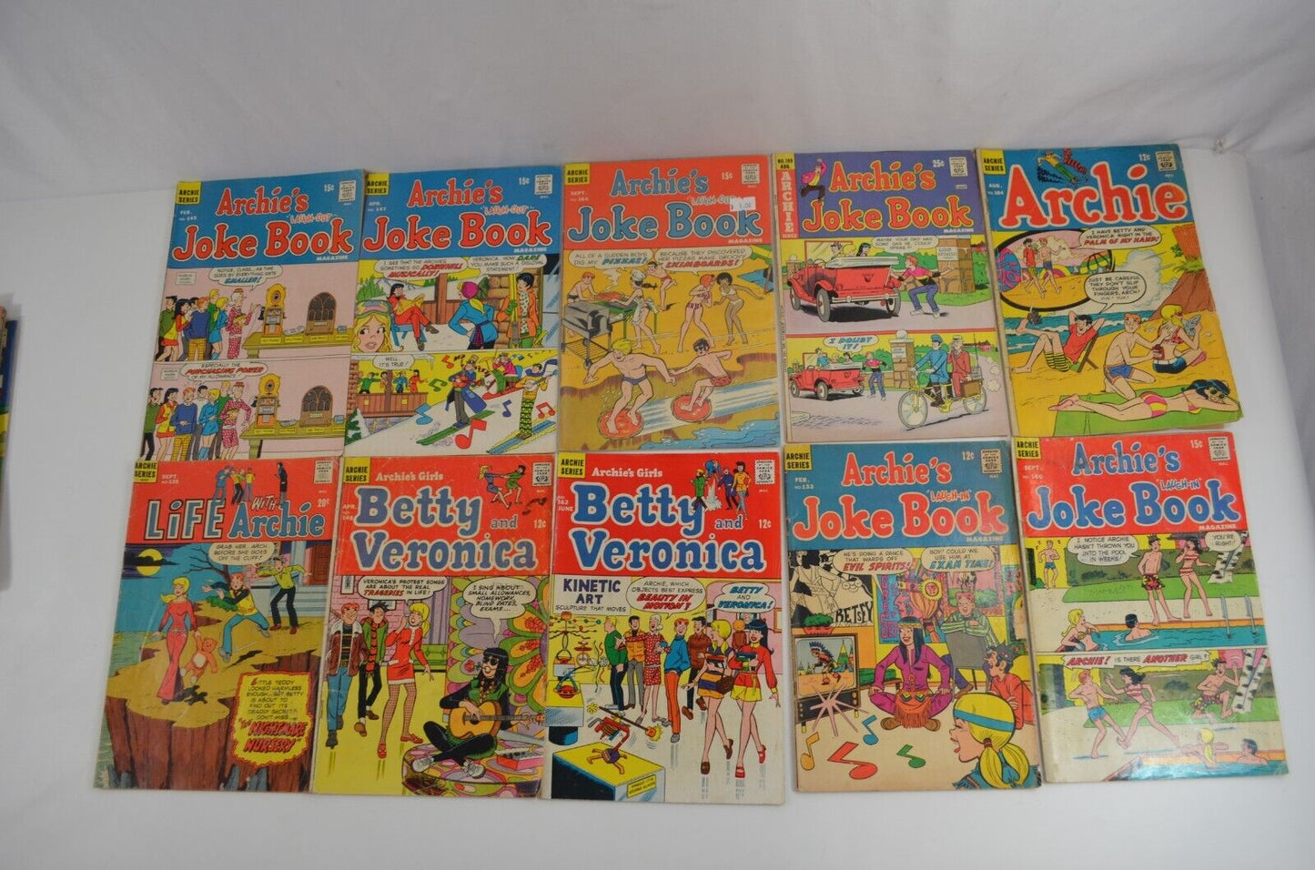 Archie Pep Betty & Veronica Jughead Little Archie Silver Age Comics Lot of 42 VG