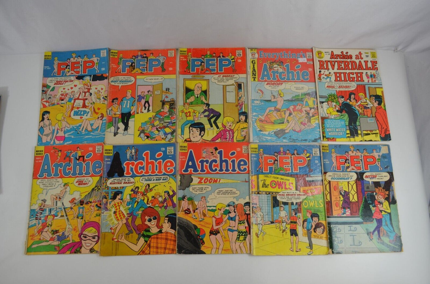 Archie Pep Betty & Veronica Jughead Little Archie Silver Age Comics Lot of 42 VG