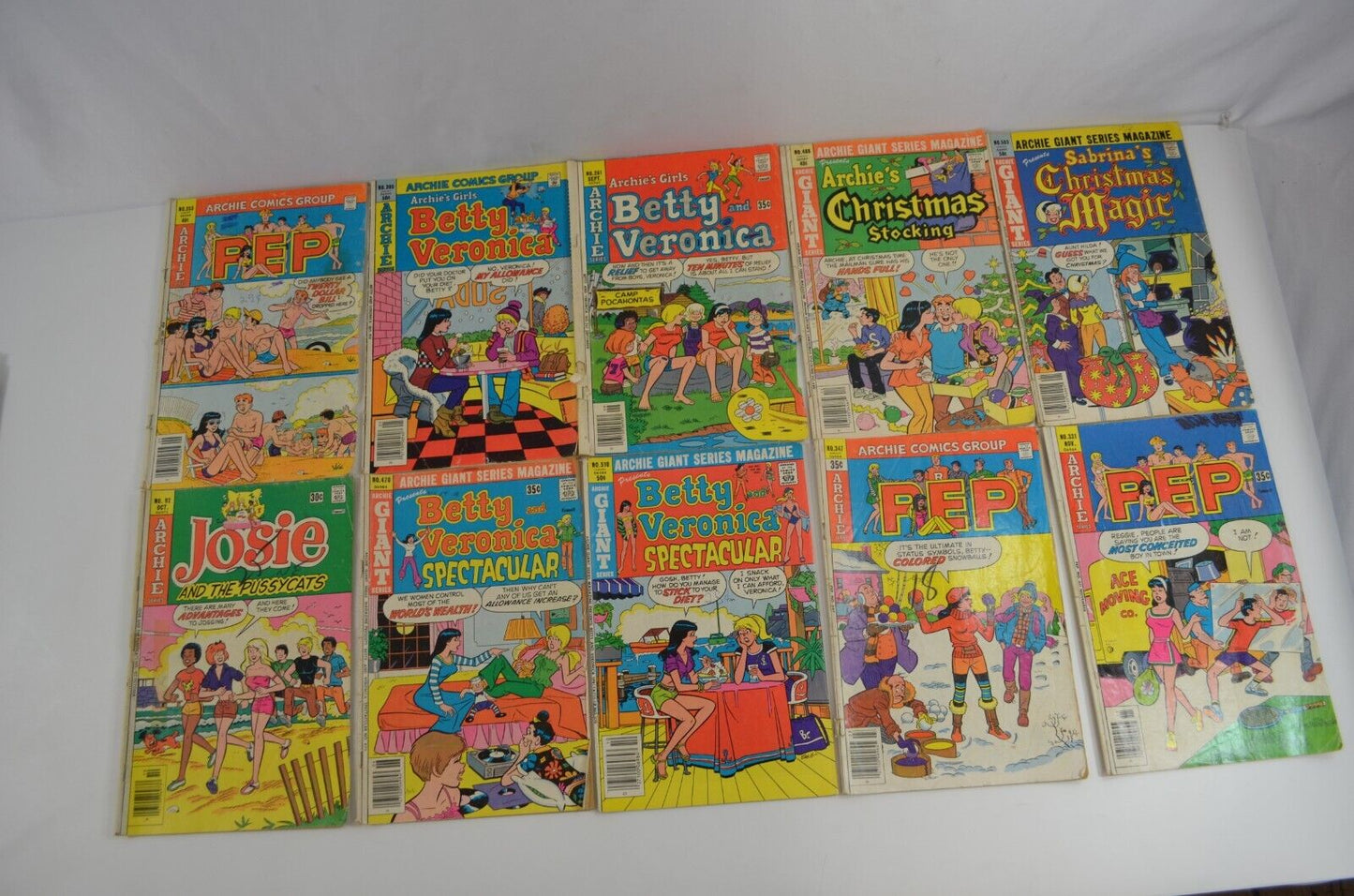 Archie Laugh Pep Betty & Veronica + More Bronze Age Comics Lot of 42 Fair to VG+