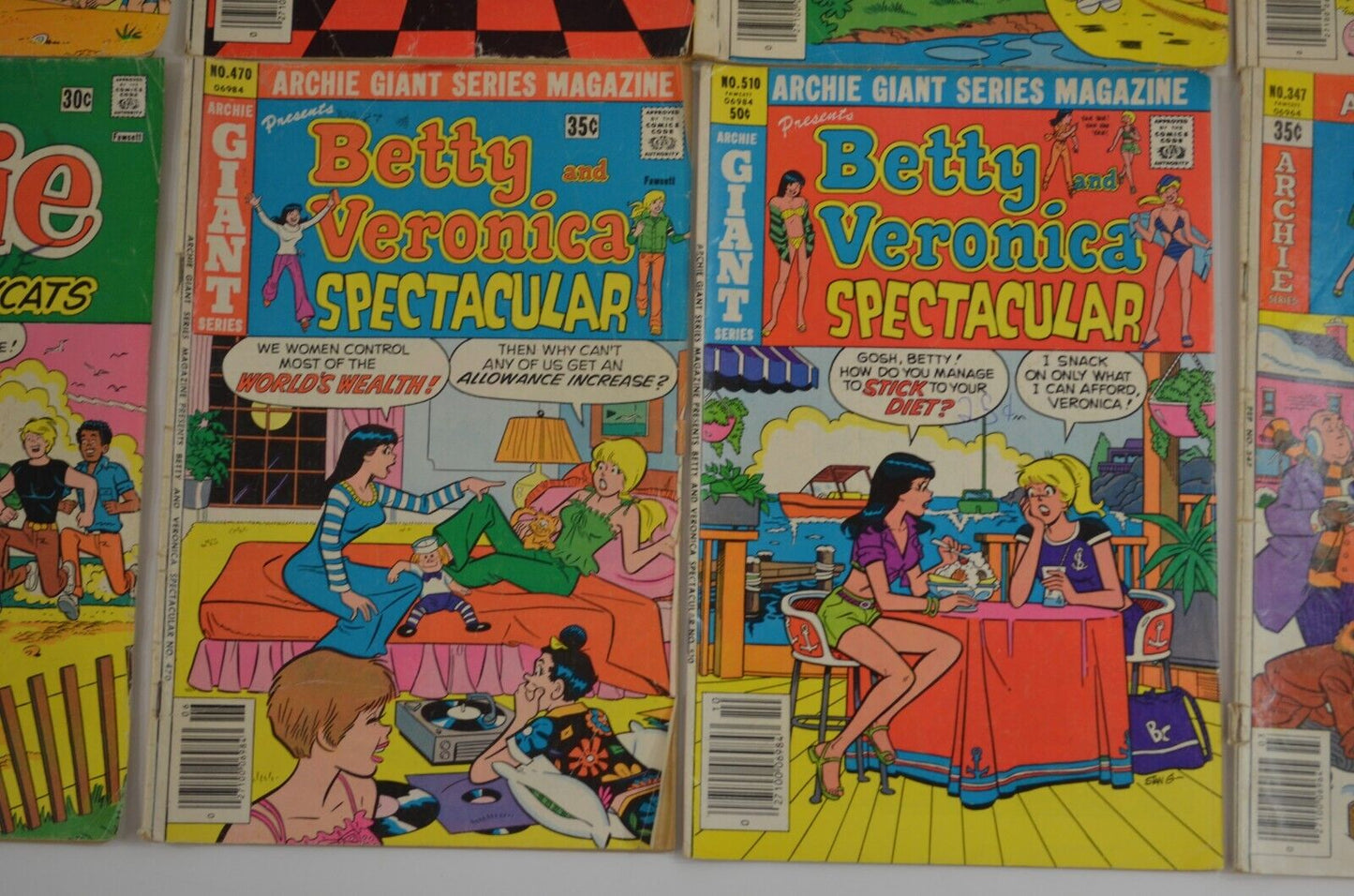 Archie Laugh Pep Betty & Veronica + More Bronze Age Comics Lot of 42 Fair to VG+
