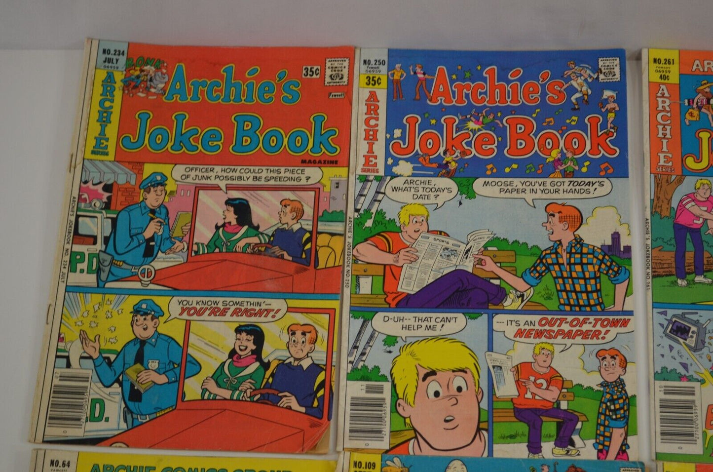 Archie Laugh Pep Betty & Veronica + More Bronze Age Comics Lot of 42 Fair to VG+