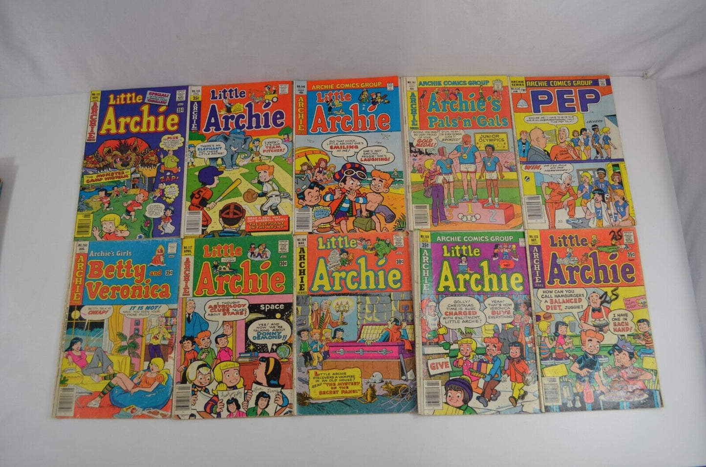 Archie Laugh Pep Betty & Veronica + More Bronze Age Comics Lot of 42 Fair to VG+