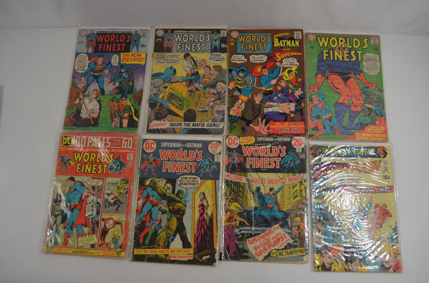 World's Finest #158-282 Incomplete Run #237 x 2 (DC, 1966-82) Lot of 23 Comics