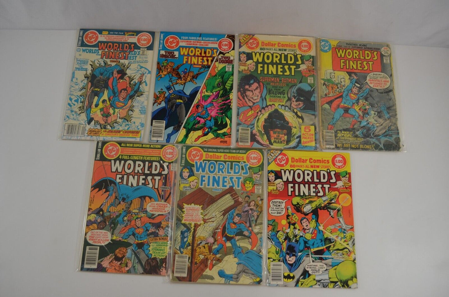 World's Finest #158-282 Incomplete Run #237 x 2 (DC, 1966-82) Lot of 23 Comics