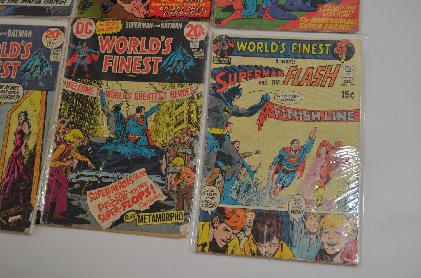 World's Finest #158-282 Incomplete Run #237 x 2 (DC, 1966-82) Lot of 23 Comics