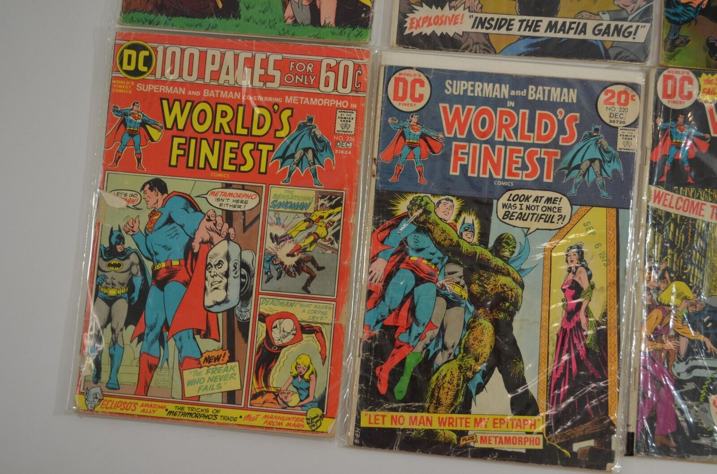 World's Finest #158-282 Incomplete Run #237 x 2 (DC, 1966-82) Lot of 23 Comics