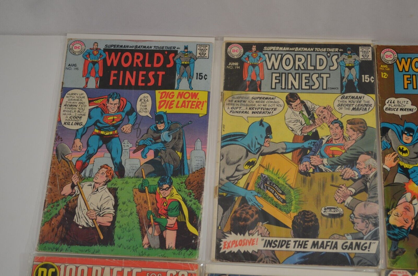 World's Finest #158-282 Incomplete Run #237 x 2 (DC, 1966-82) Lot of 23 Comics