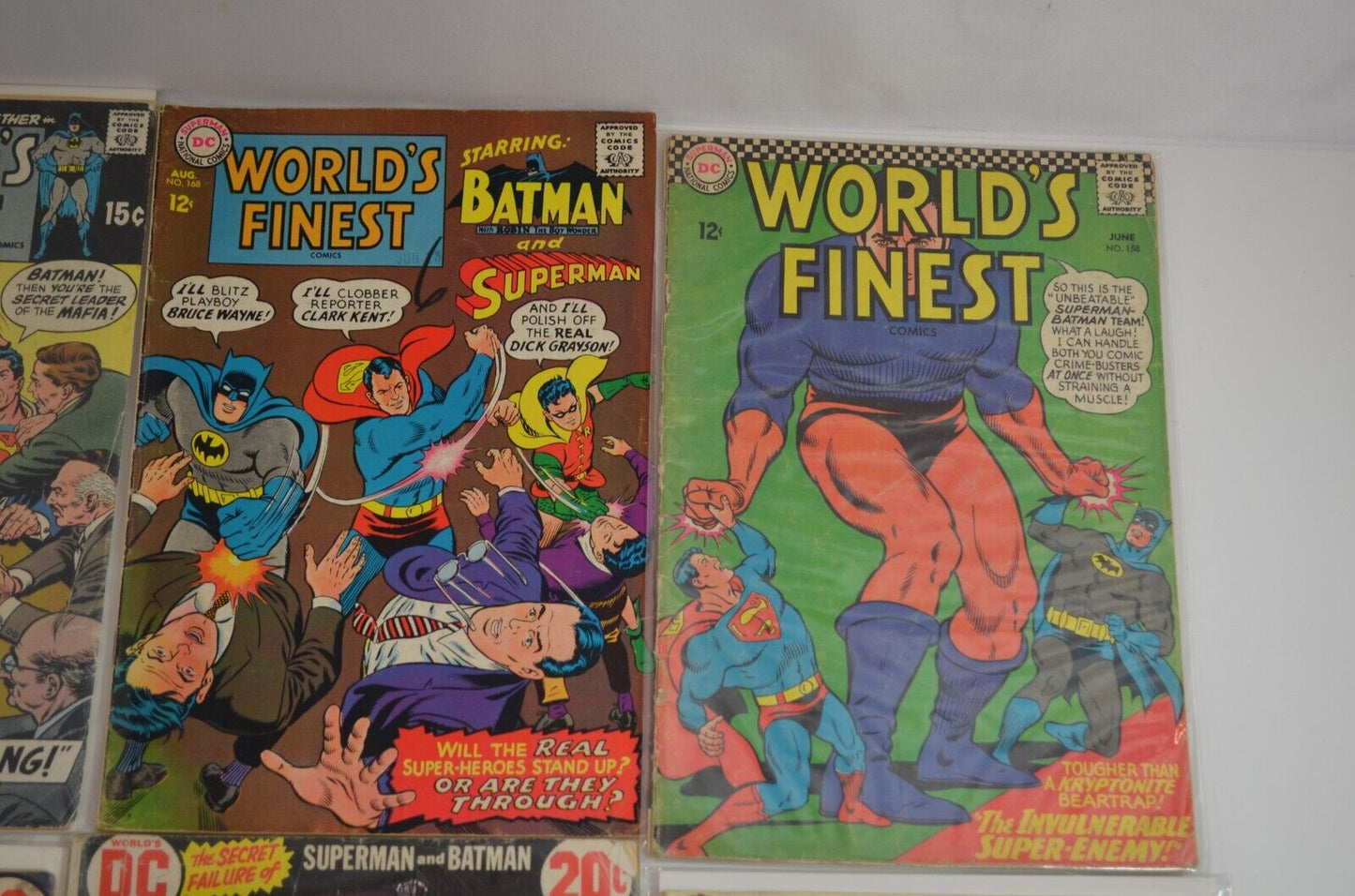 World's Finest #158-282 Incomplete Run #237 x 2 (DC, 1966-82) Lot of 23 Comics