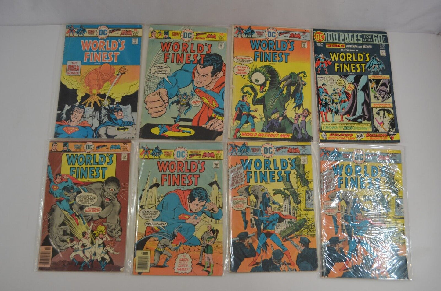 World's Finest #158-282 Incomplete Run #237 x 2 (DC, 1966-82) Lot of 23 Comics