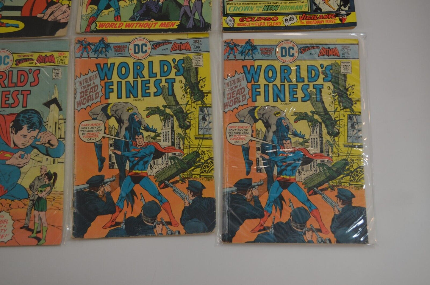 World's Finest #158-282 Incomplete Run #237 x 2 (DC, 1966-82) Lot of 23 Comics