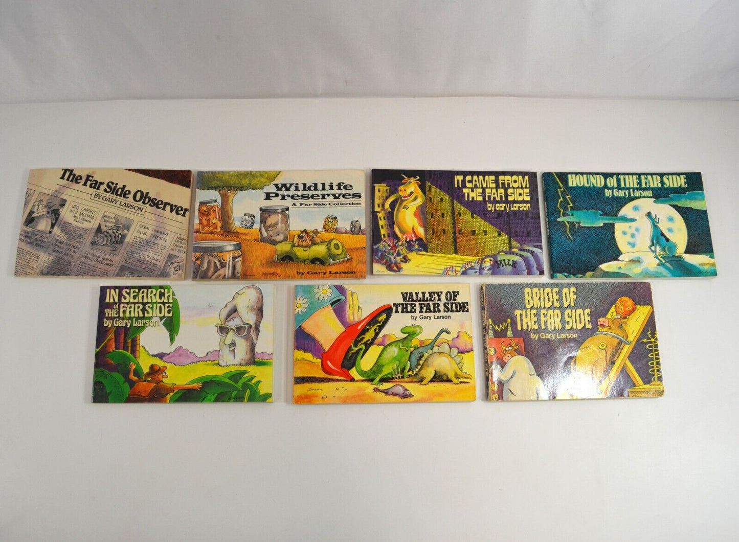 The Far Side Cartoon Collections Book 3 4 5 6 7 8 10 Lot Gary Larson Comics