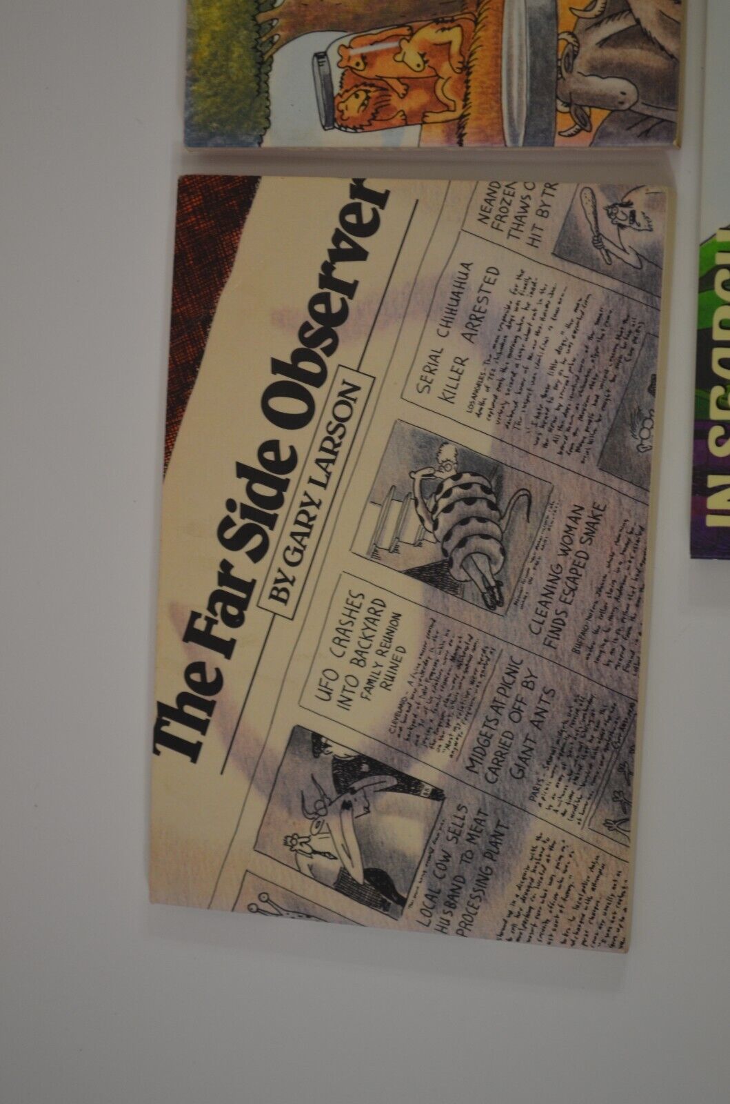 The Far Side Cartoon Collections Book 3 4 5 6 7 8 10 Lot Gary Larson Comics