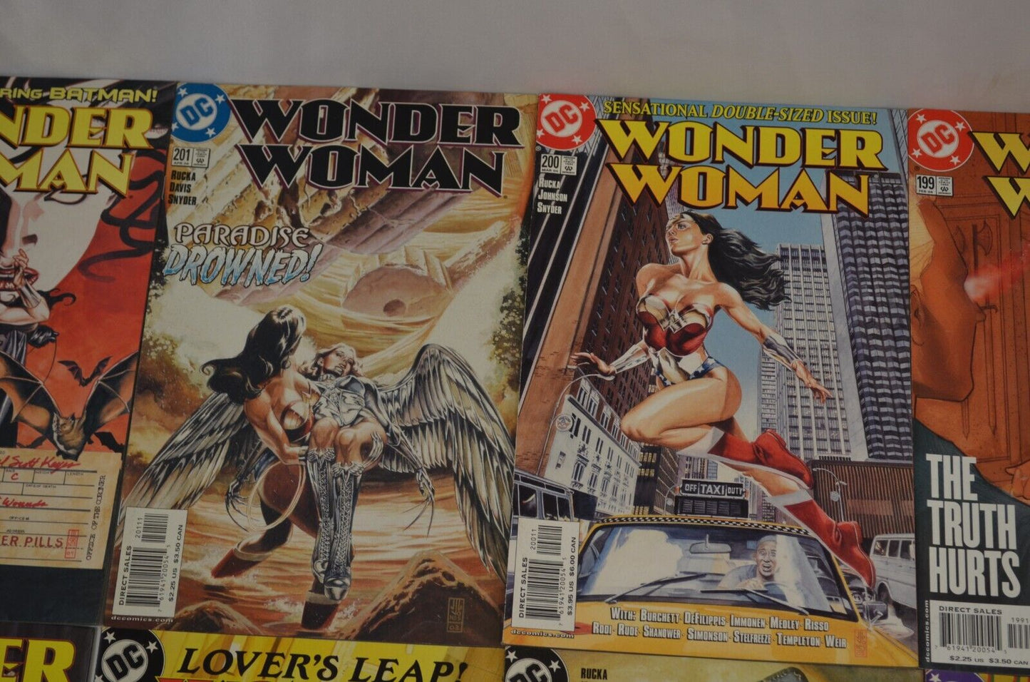 Wonder Woman Vol. 2 #164-168 170-183 185-201 203-208 DC Comic Book Lot VF