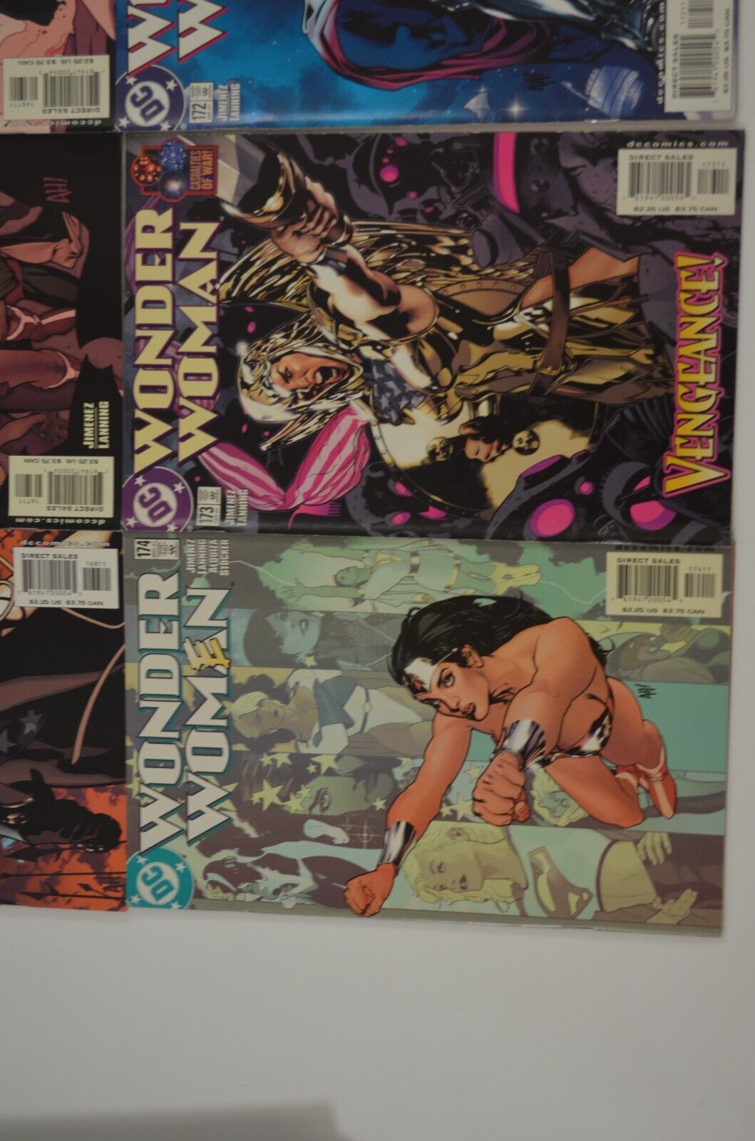 Wonder Woman Vol. 2 #164-168 170-183 185-201 203-208 DC Comic Book Lot VF