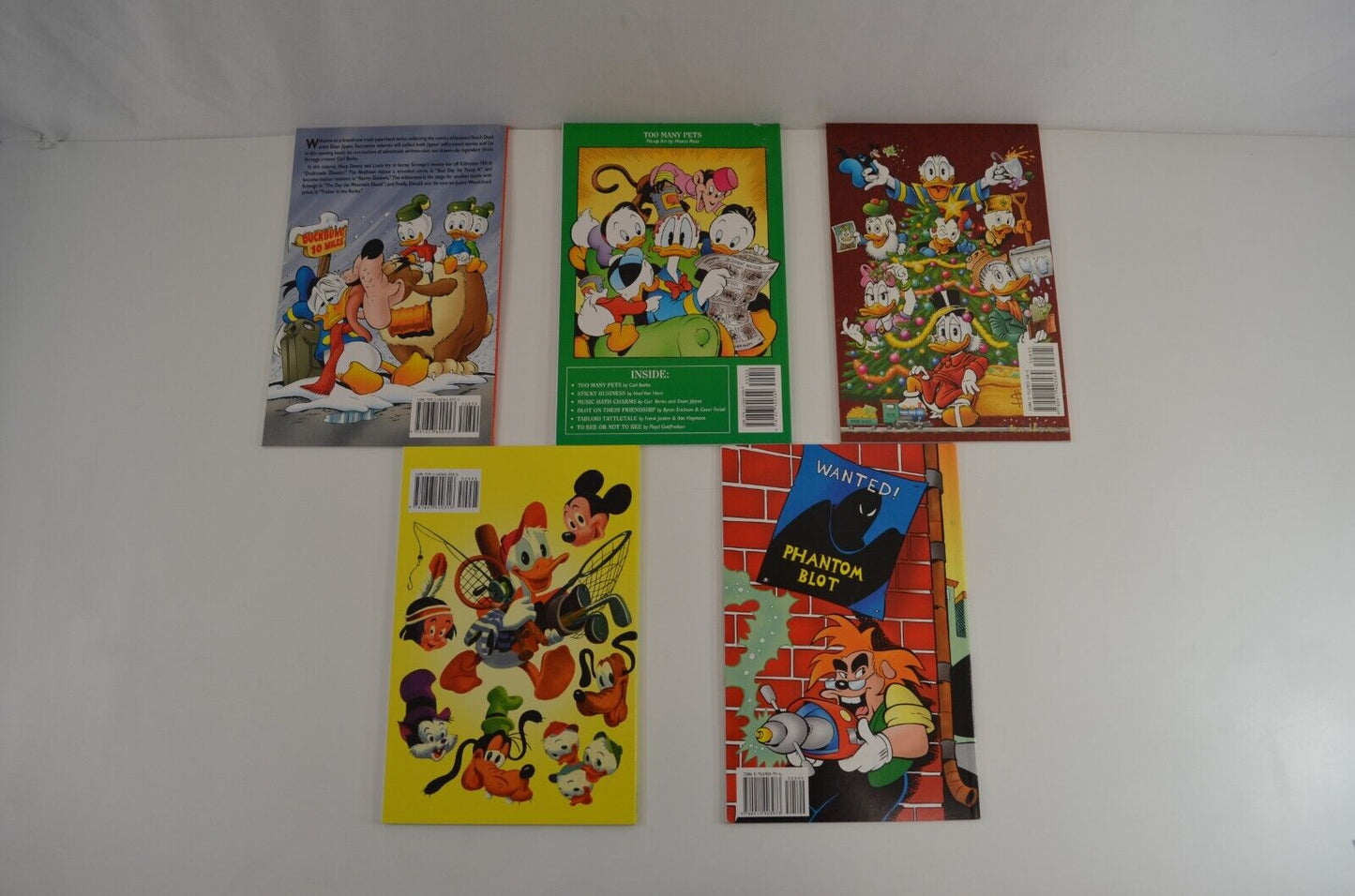 Gemstone Walt Disney Comics TPB Spring Xmas Vacation Blotman Jippes VF+ LOT