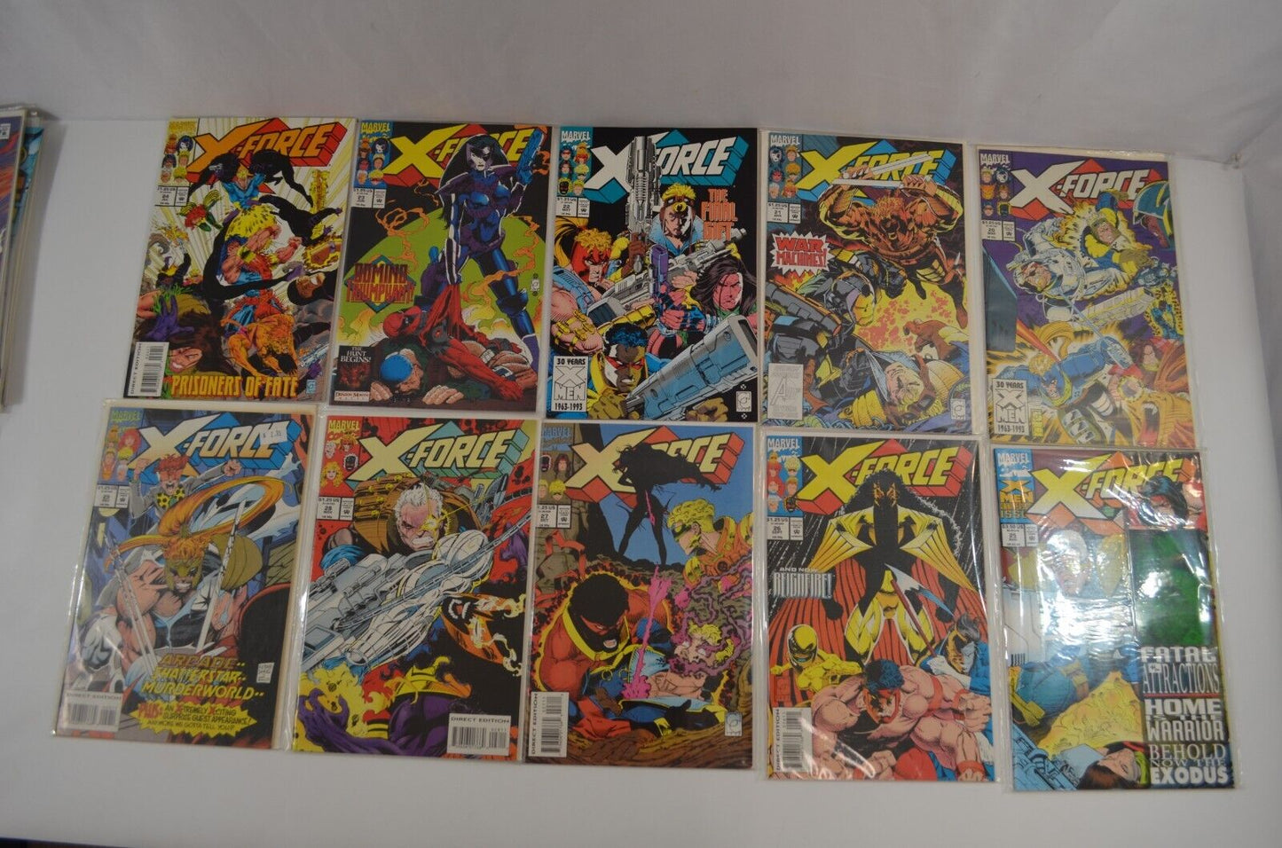 X-Force #1 + Variants #2-90 #11 Incomplete Run Annual 1 & 2 Lot of 49 Comics