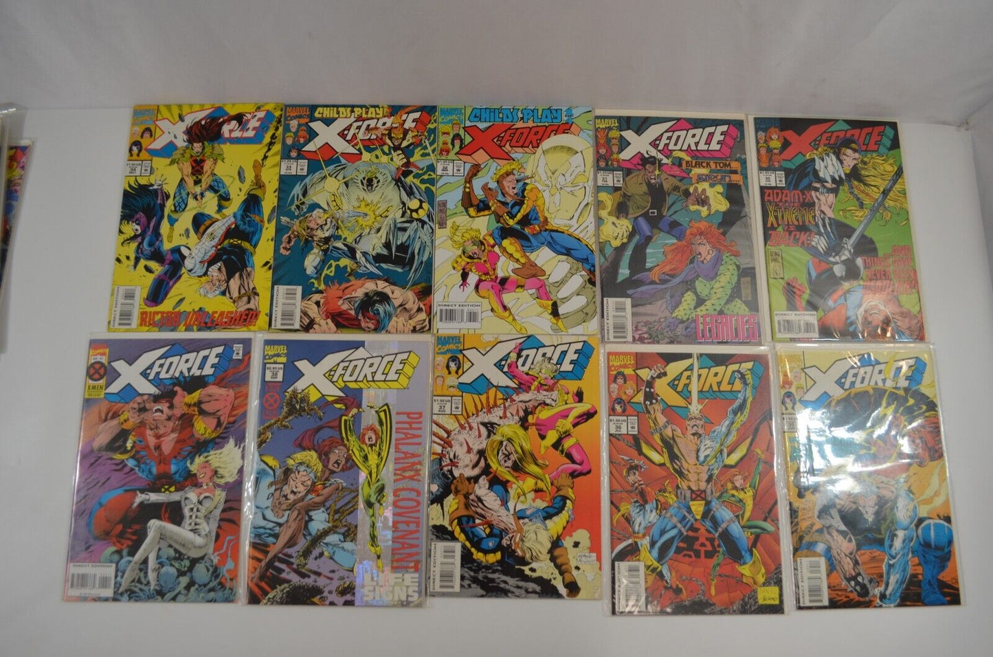 X-Force #1 + Variants #2-90 #11 Incomplete Run Annual 1 & 2 Lot of 49 Comics