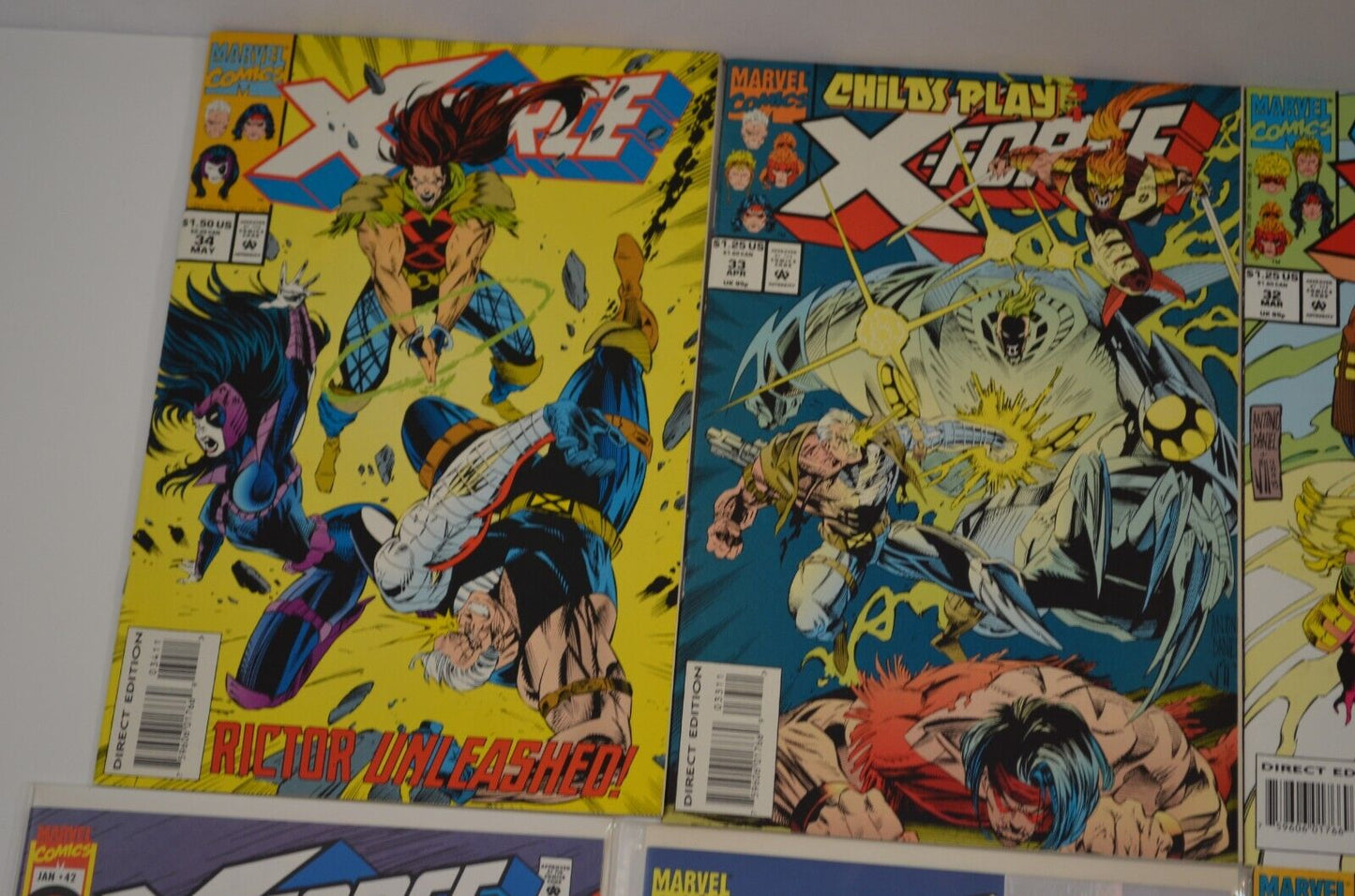 X-Force #1 + Variants #2-90 #11 Incomplete Run Annual 1 & 2 Lot of 49 Comics