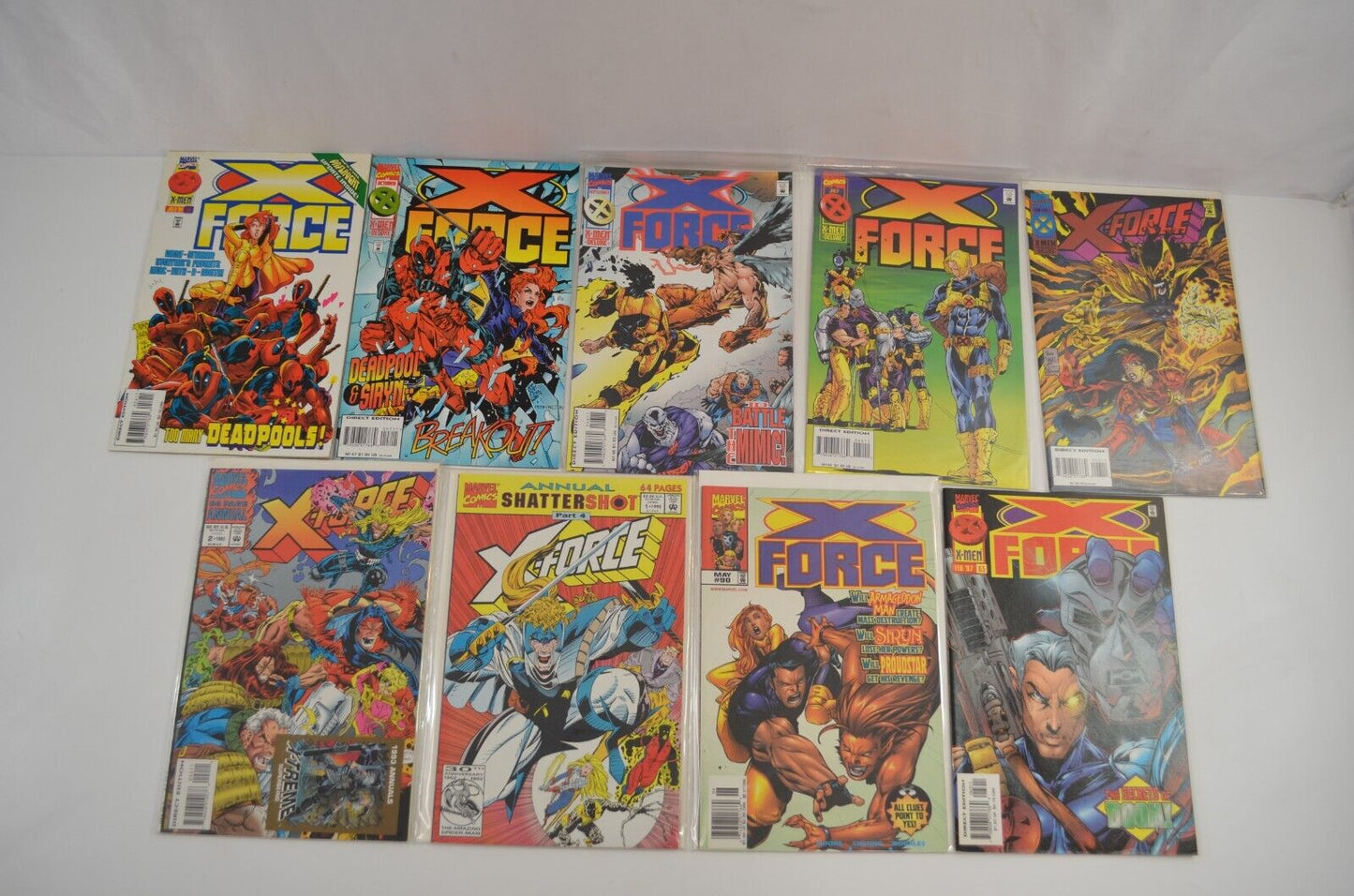 X-Force #1 + Variants #2-90 #11 Incomplete Run Annual 1 & 2 Lot of 49 Comics