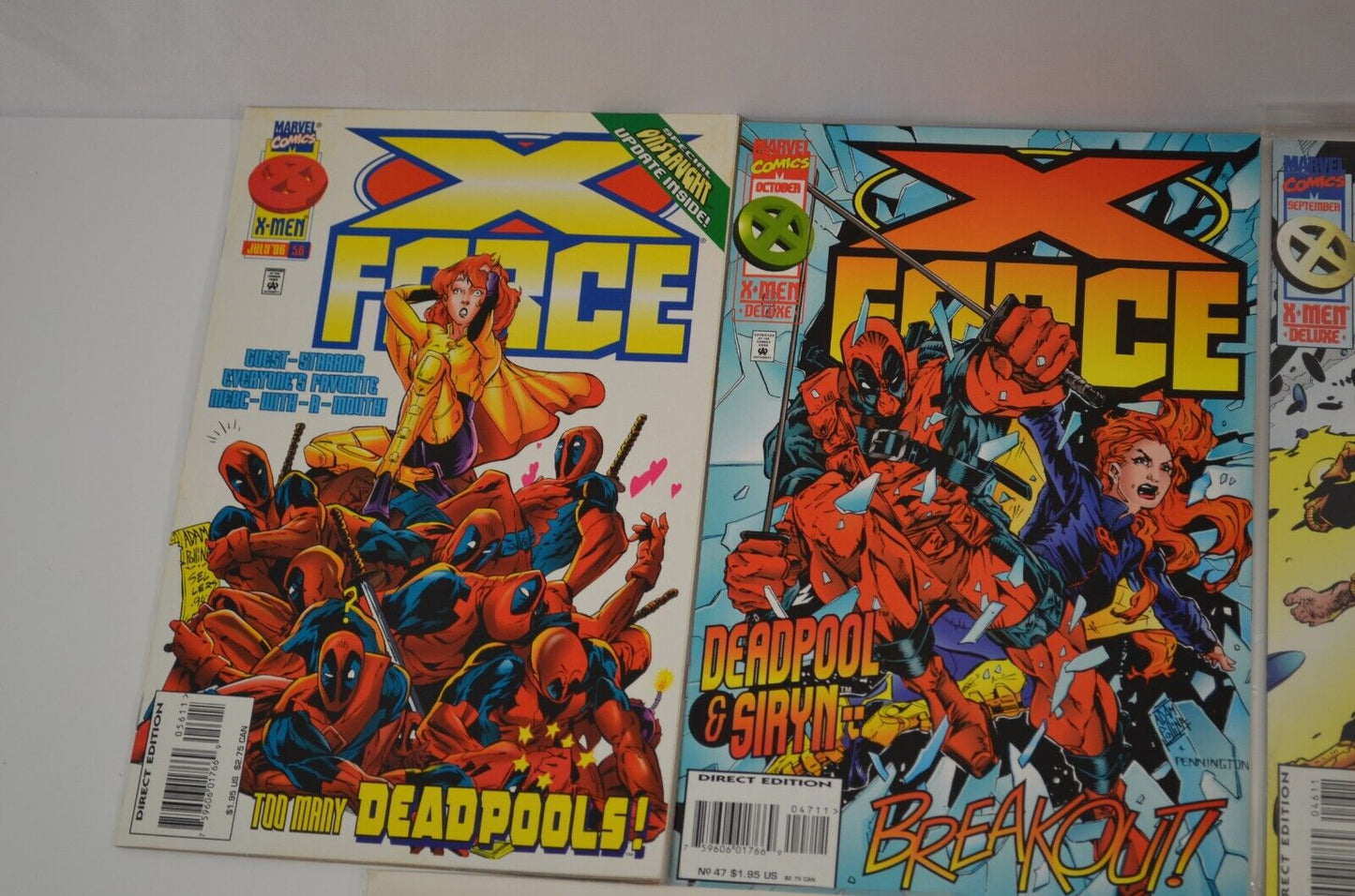 X-Force #1 + Variants #2-90 #11 Incomplete Run Annual 1 & 2 Lot of 49 Comics