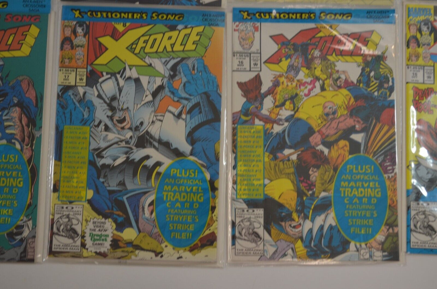 X-Force #1 + Variants #2-90 #11 Incomplete Run Annual 1 & 2 Lot of 49 Comics