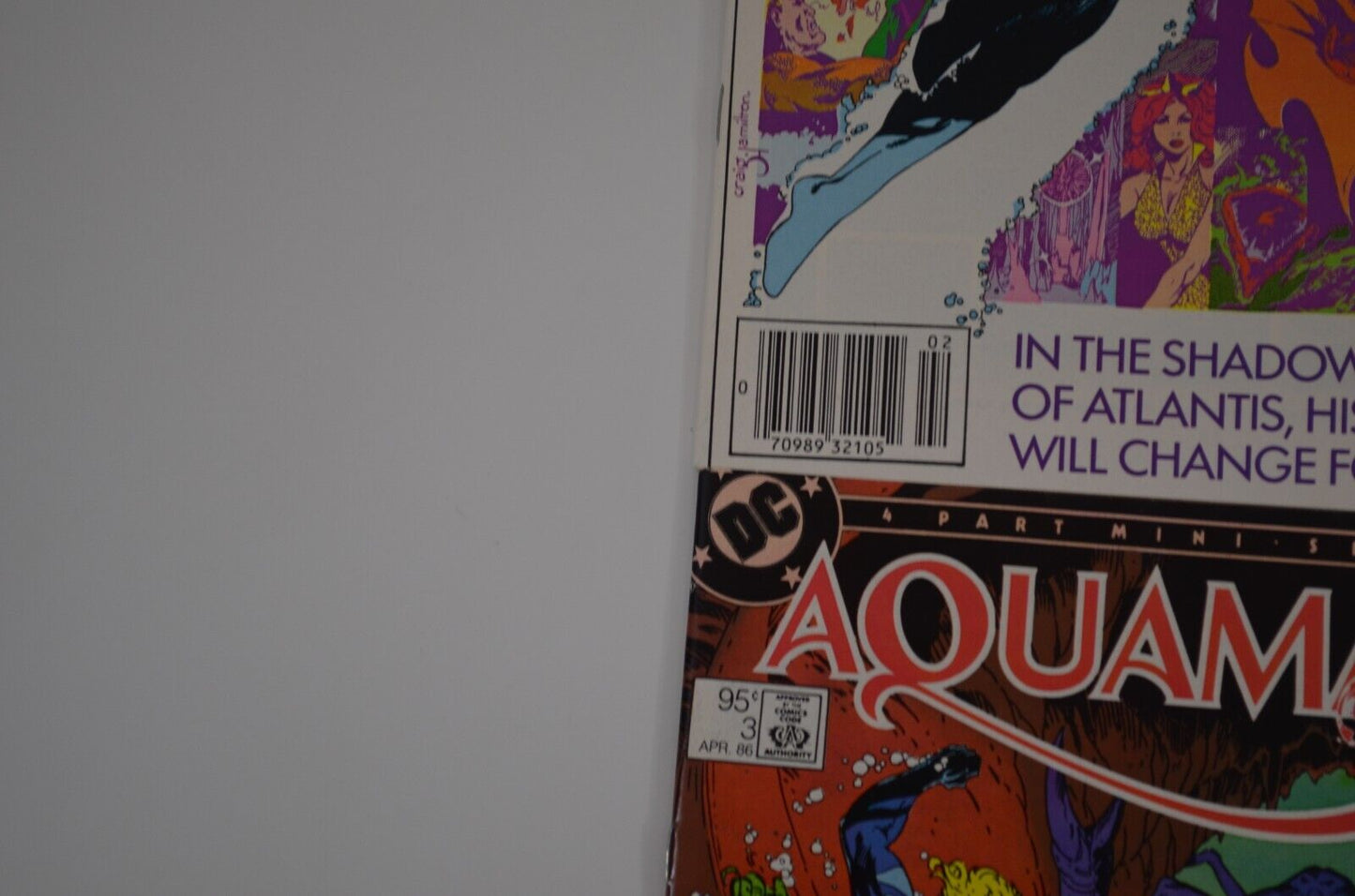 Aquaman #1 2 3 4 (DC, 1986) Lot of 4 Comic Books Canadian Price Variant VF+