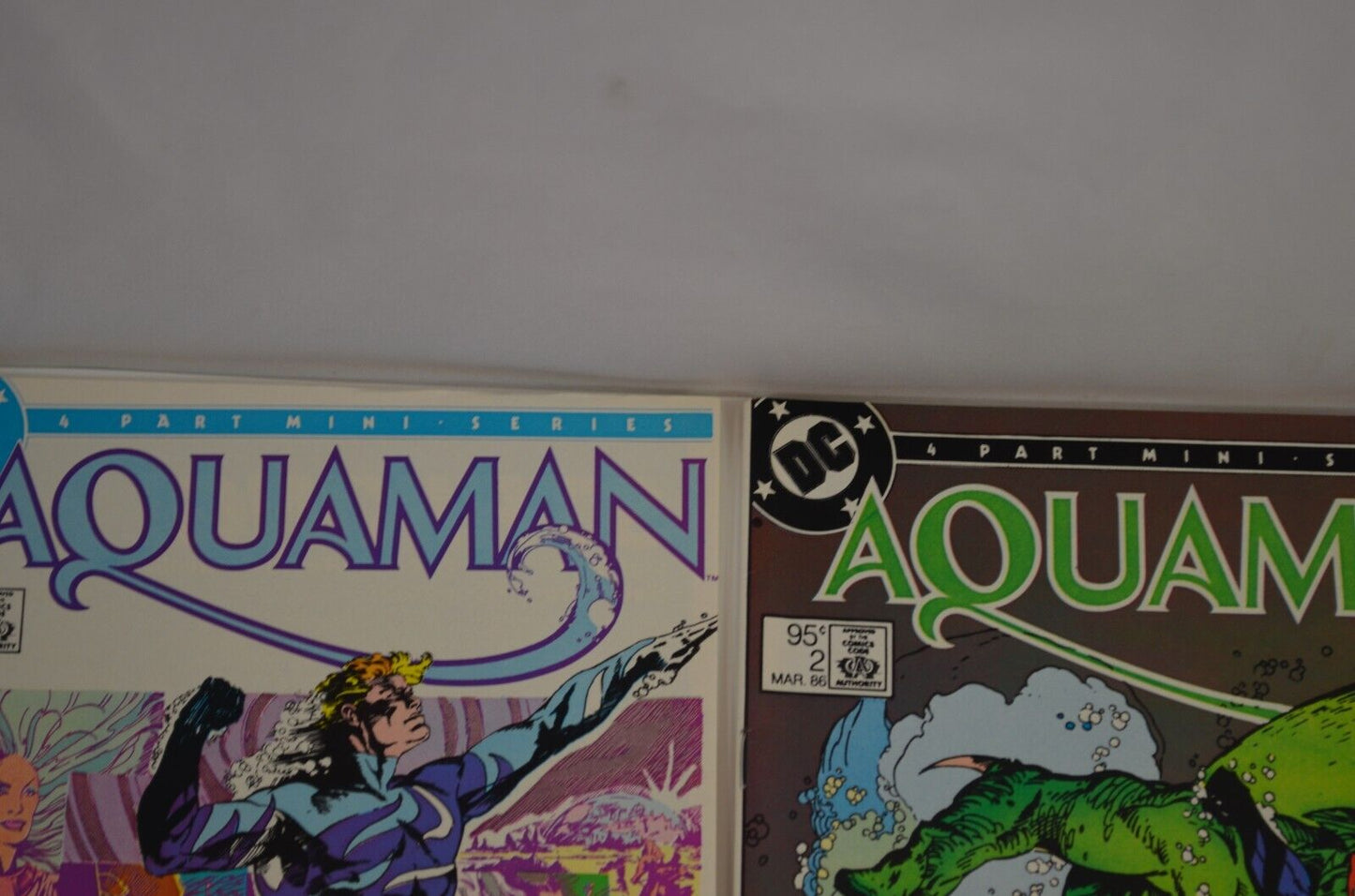 Aquaman #1 2 3 4 (DC, 1986) Lot of 4 Comic Books Canadian Price Variant VF+