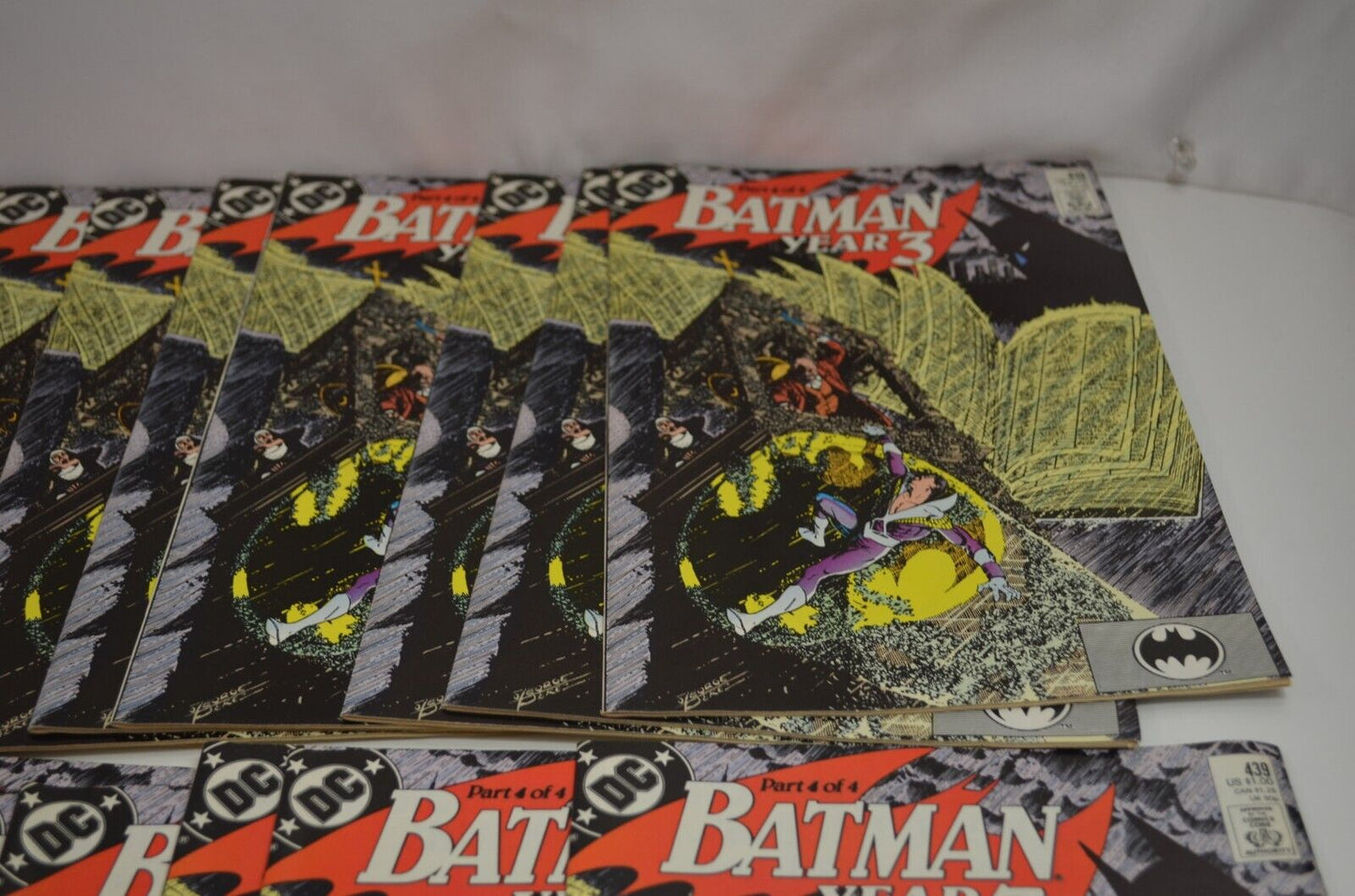 Batman #439 Year 3 Part 4 of 4 (DC, 1989) Multiples Lot of 35 Comics VF+ to NM