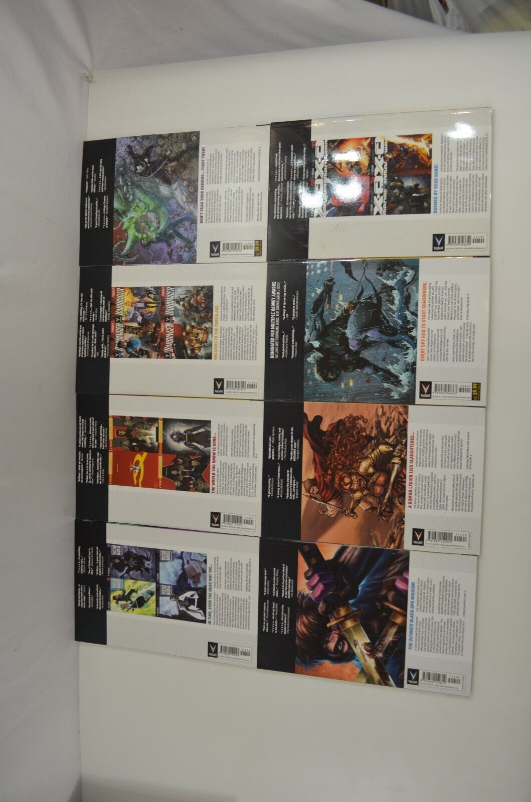 Valiant TPB Lot Comics XO Manowar Ninja K Bloodshot Harbinger Quantum Woody NM-