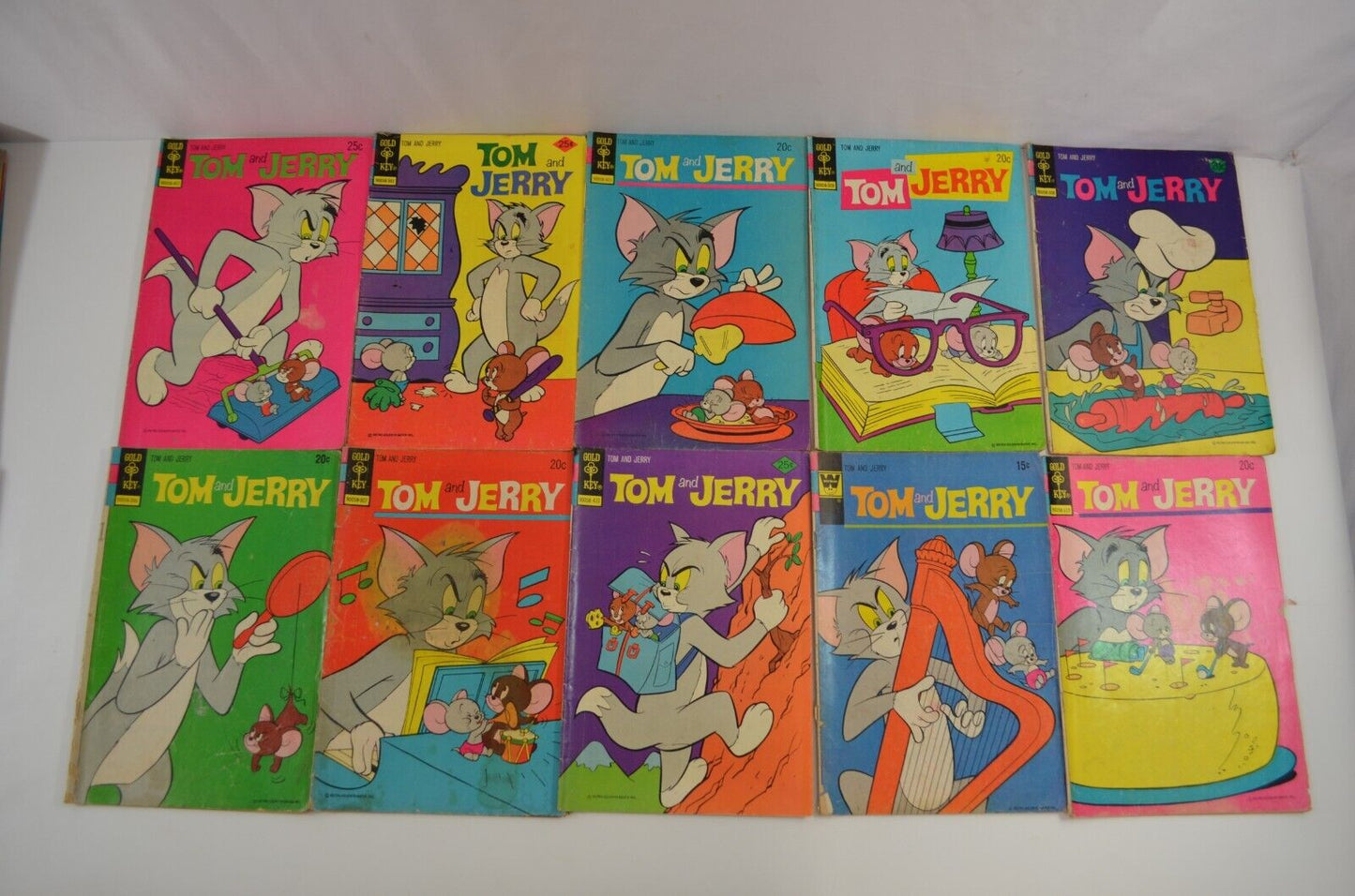 Gold Key / Whitman 1970s Comic Book Lot of 69 Looney Tunes & Classic Cartoons