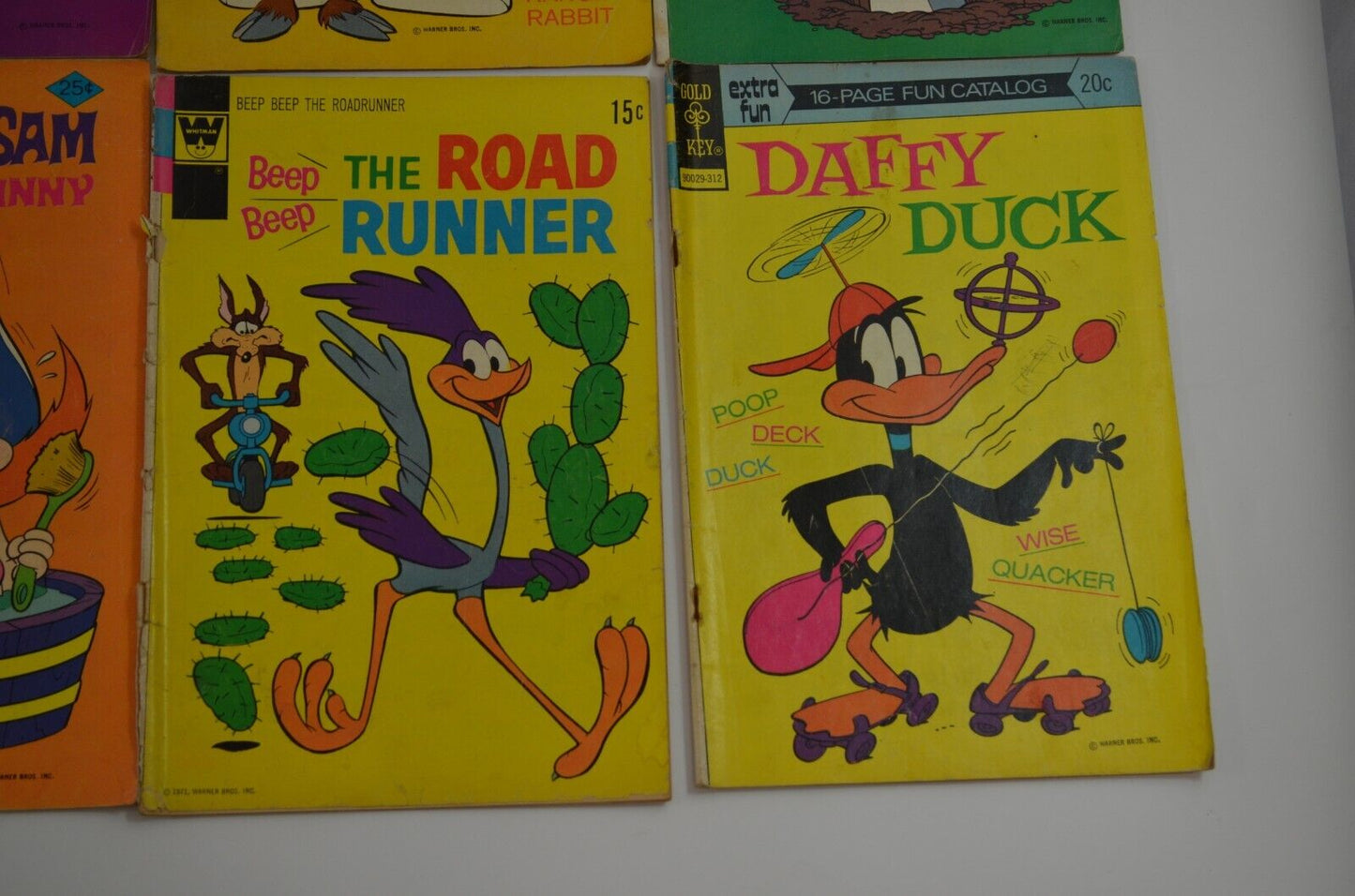 Gold Key / Whitman 1970s Comic Book Lot of 69 Looney Tunes & Classic Cartoons