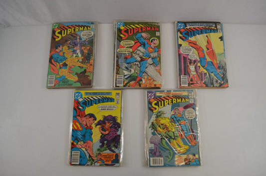 Superman 318-325 329 331 338-343 346 353 355 357-372 DC Comic Lot of 34