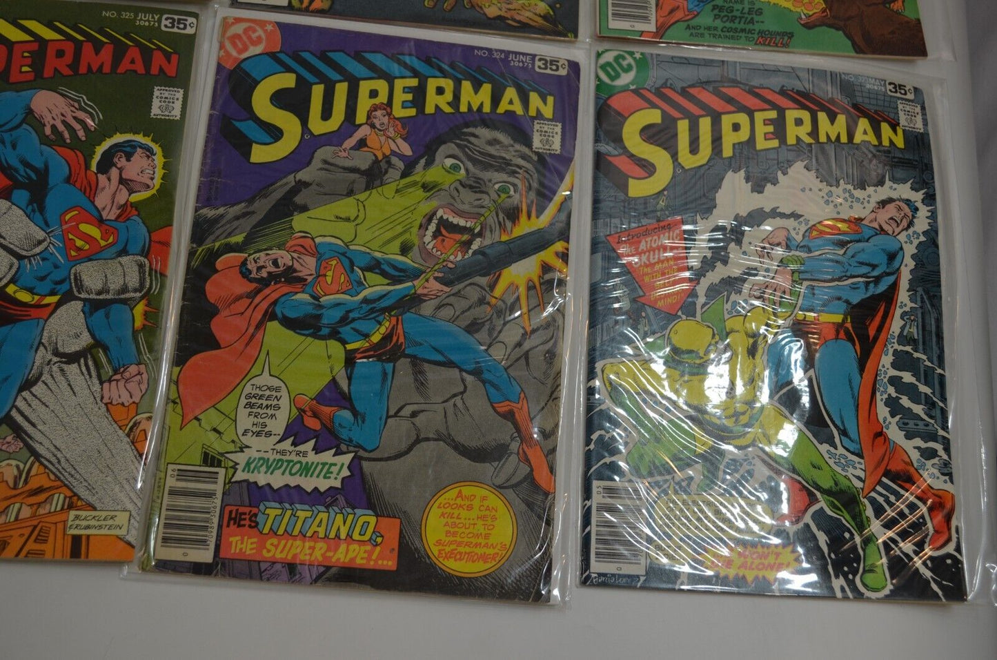 Superman 318-325 329 331 338-343 346 353 355 357-372 DC Comic Lot of 34