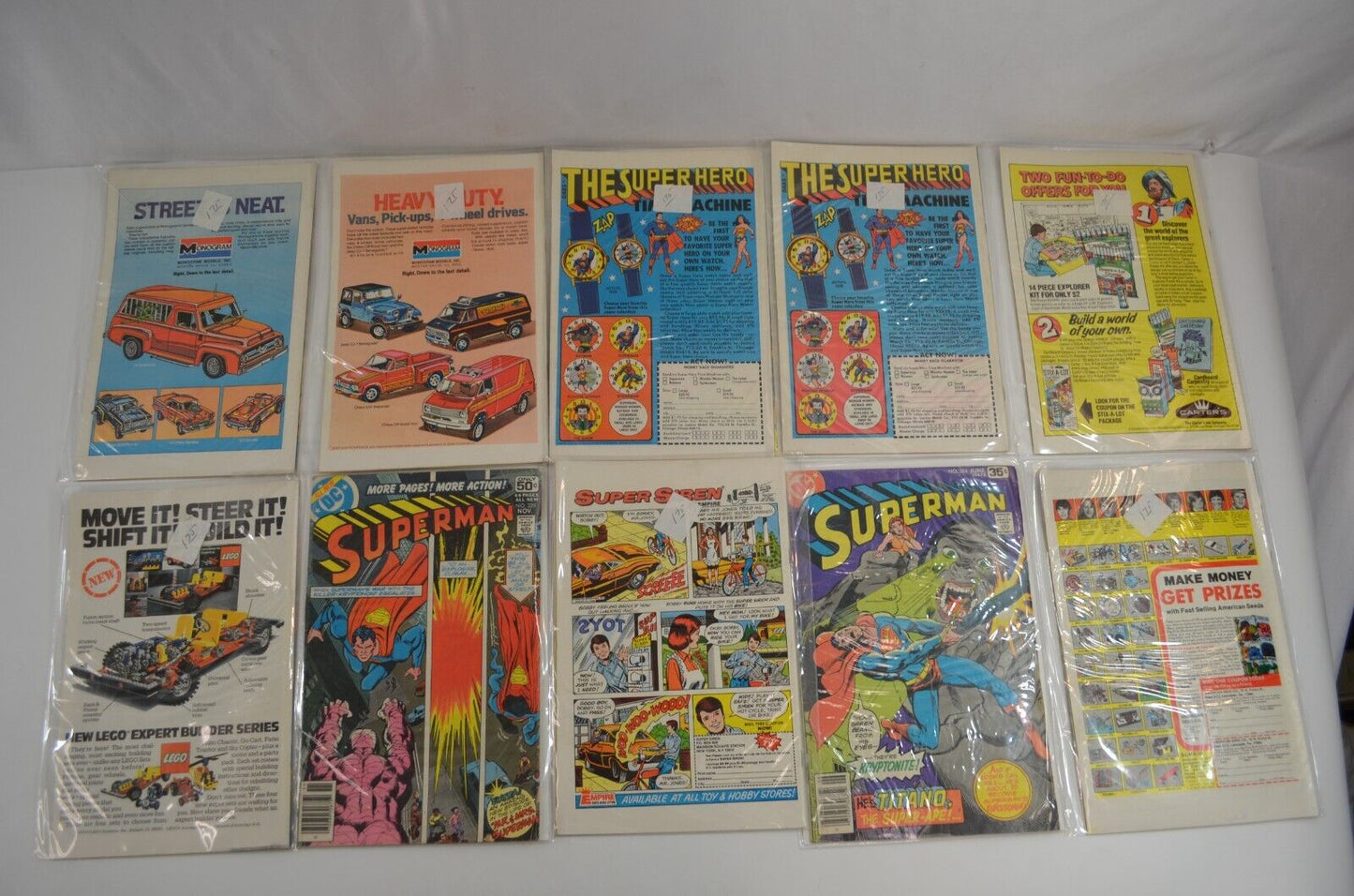 Superman 318-325 329 331 338-343 346 353 355 357-372 DC Comic Lot of 34