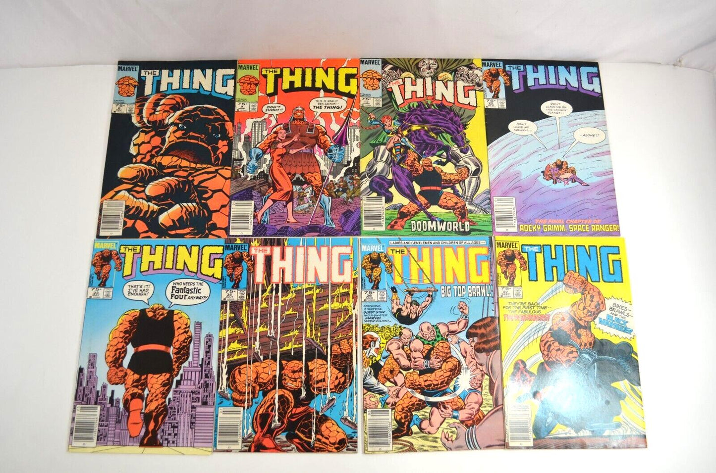 The Thing #6 9 12 22 23 25-27 (Marvel, 1983-85) Lot of 8 Comics CPV F to VF-